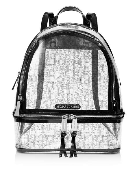 rucksack handtasche michael kors|Michael Kors clear backpack.